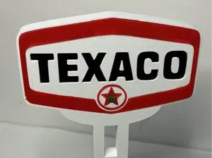 Texaco Gas station sign Small