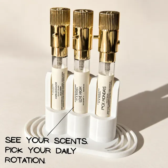 3-Slot Rotating Fragrance Vial Holder Scentbird — Фото 2 из 9