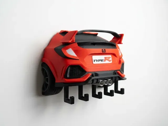 Honda Type R FK8 PortaChaves de Parede