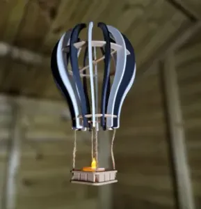 Hot Air Balloon Tealight Holder