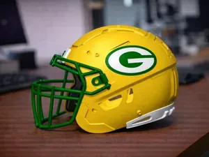 Green Bay Packers Football Helmet - F7 Style