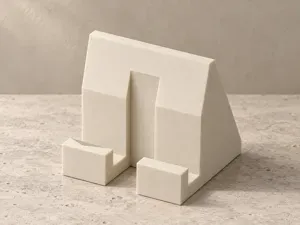LEAN Phone Stand with Cable Slot | Desktop Holder