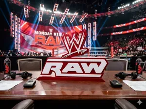 WWE Raw Logo Table Stand