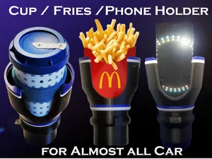 Car - Cup Holder & French Fries Holder & Phone