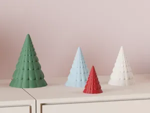 Nordic Style Christmas Tree. Minimalist Tree