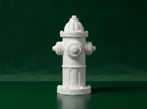 1:12 Scale Fire Hydrant 3D Model