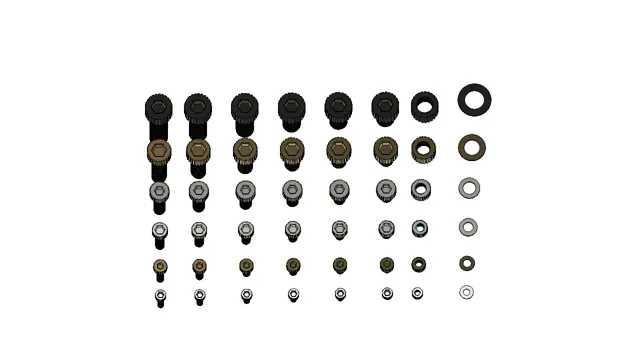Modular Metric Screw & Nut Set (M4–M12) — Фото 3 из 3