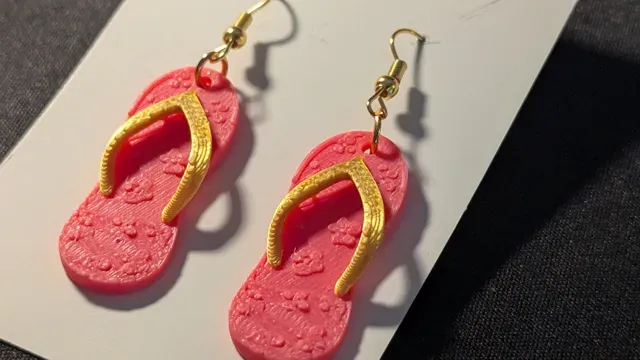 Aloha Flip-Flop Earrings — Image 3 of 7