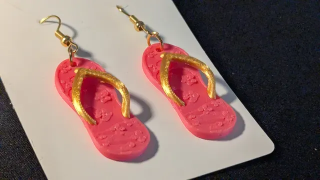 Aloha Flip-Flop Earrings — Image 6 of 7