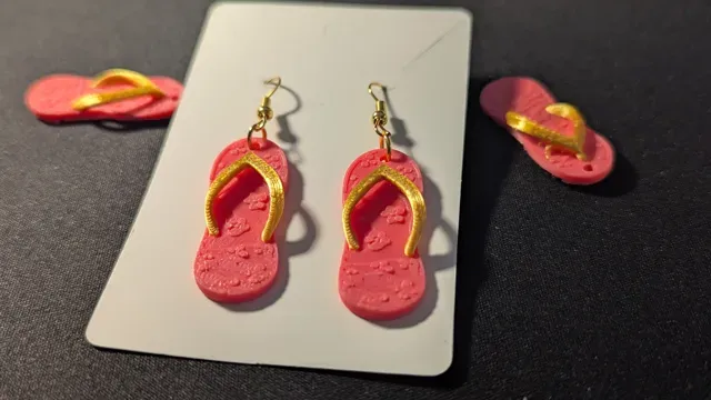 Aloha Flip-Flop Earrings — Image 4 of 7