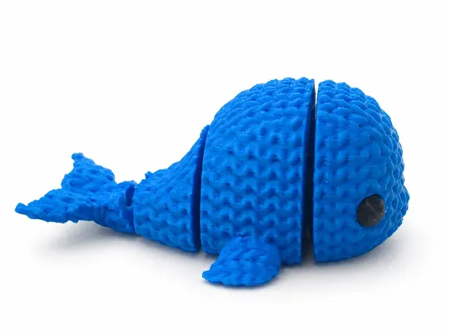 Knitted Articulated Whale — Фото 2 из 4