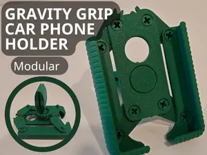 Gravity Grip Car Phone Holder - Modular