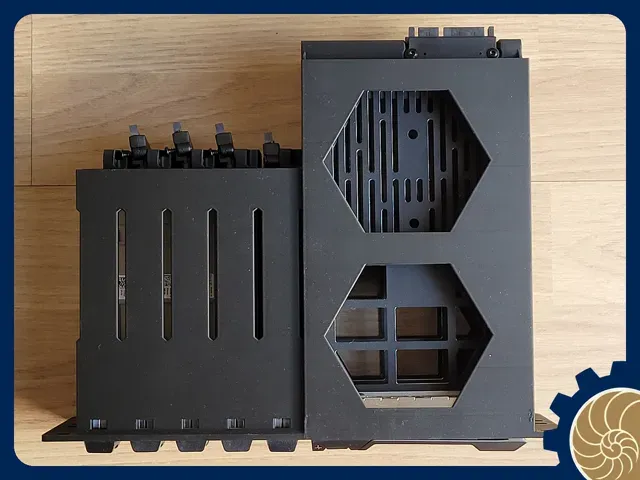 10 inch Rack 2U: 5x 2.5" + 3x 3.5" HDD - HOT SWAP! — Image 5 of 17