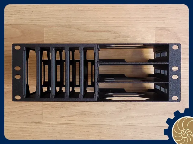10 inch Rack 2U: 5x 2.5" + 3x 3.5" HDD - HOT SWAP! — Image 7 of 17