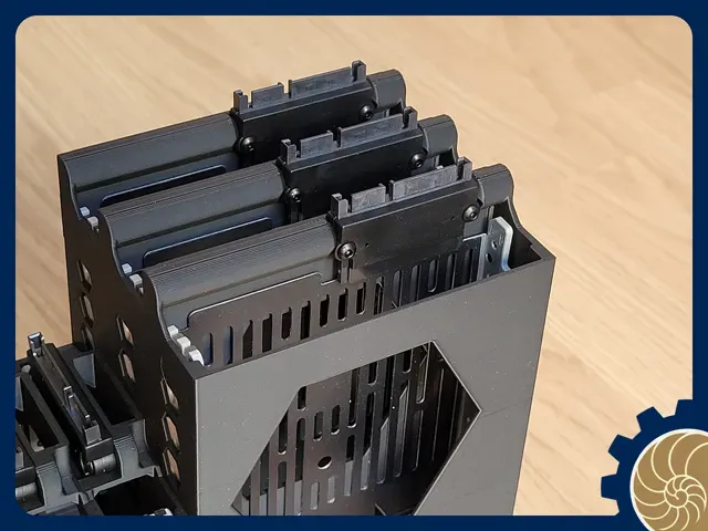 10 inch Rack 2U: 5x 2.5" + 3x 3.5" HDD - HOT SWAP! — Image 12 of 17