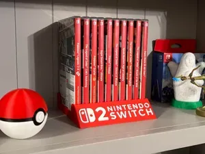 Nintendo Switch 2 10/12/15 Game holder - With Logo