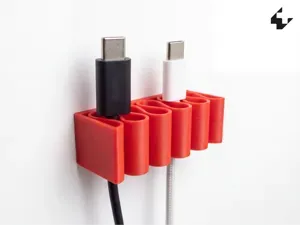 Cable Management Clip | Adhesive Wall & Desk Mount
