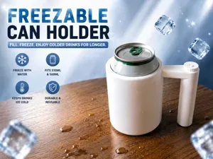 Freezable Can Cooler for 330ml & 500ml Cans