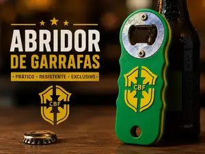Abridor de Garrafas Tema do Brasil