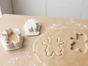 Customizable Gingerbread Girl Cookie Cutter