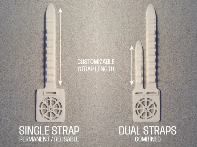 Custom labeled cable tie permanent & reusable — Фото 4 из 6