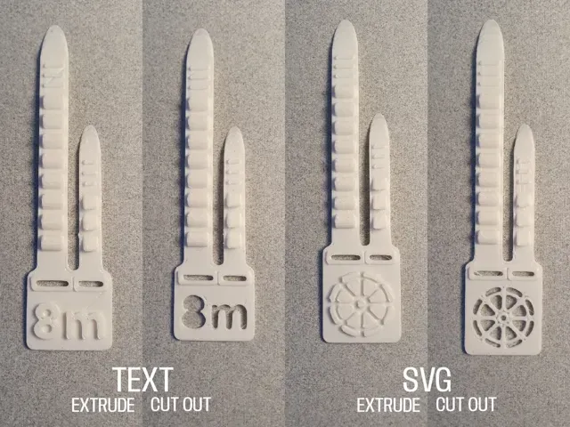 Custom labeled cable tie permanent & reusable — Фото 5 из 6