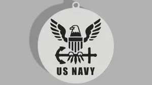 United States Navy - Christmas Ornament