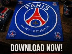Paris Saint-Germain Puzzle w/Display Stand - PSG