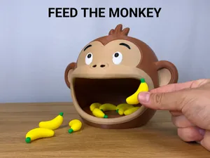 Feed the Monkey - Throwing Game
