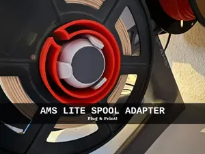 AMS Lite SpoolAdapter 75mm Anycubic Geeetech Sunlu