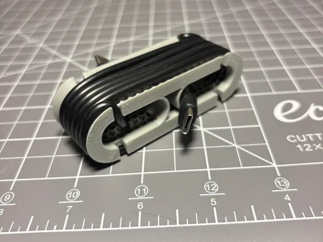 Honeycomb Cable Wrap Organizer