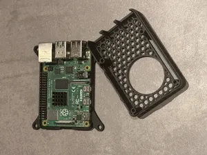 Case for Raspberry Pi 4 with 40mm Fan