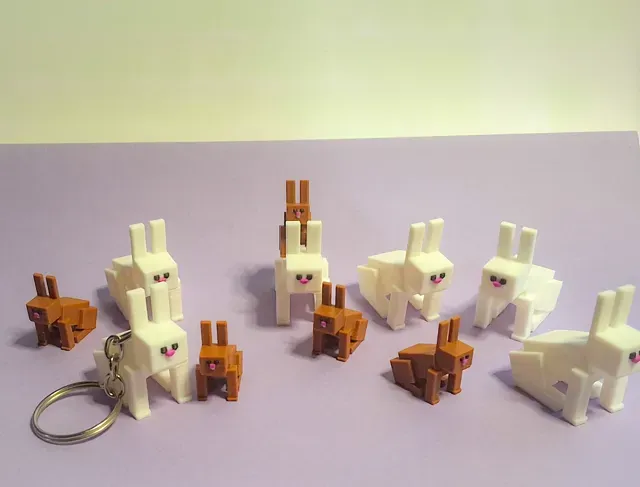 Minecraft Easter bunny — Фото 5 из 11