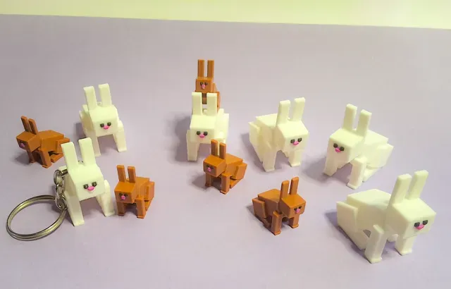 Minecraft Easter bunny — Фото 6 из 11