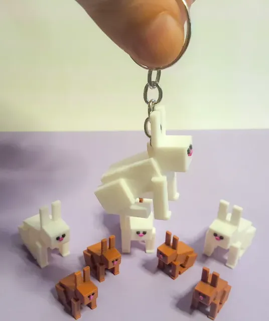 Minecraft Easter bunny — Фото 3 из 11