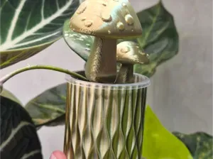 Fly agaric mushrooms plant pin