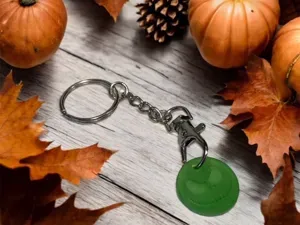 Halloween Jack Trolley Coin One Pound coin