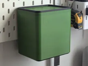 Skadis Trash Can with mounting bracket