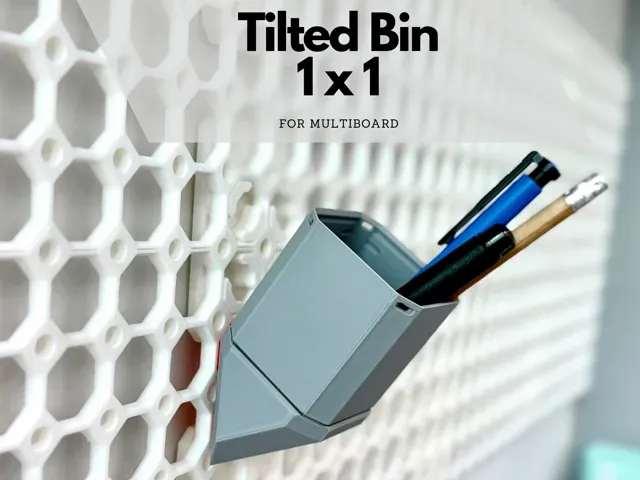 Tilted Bins for Multiboard - 1x1 (various height) — Image 6 of 6