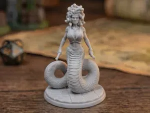 Medusa Gorgon - Serpent Sorceress with Daggers