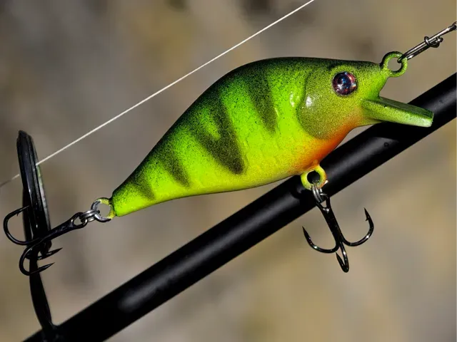 Print->Knot->Fish! Bigger Crankbait fishing lure