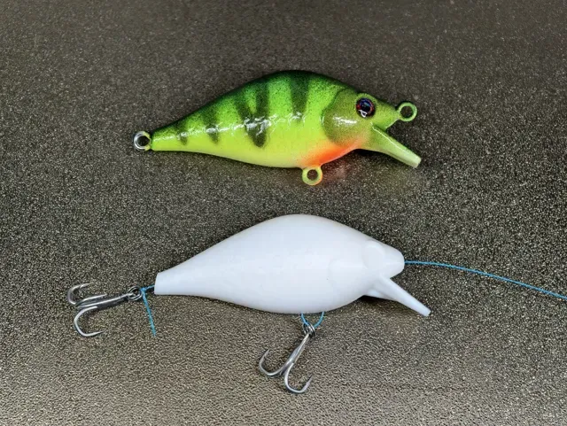 Print->Knot->Fish! Bigger Crankbait fishing lure — Фото 4 из 5
