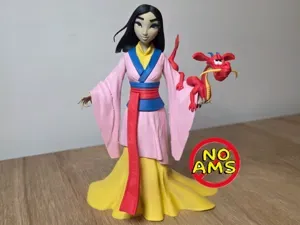 Mulan and Mushu