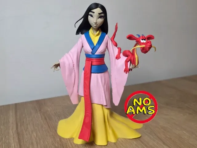 Mulan and Mushu