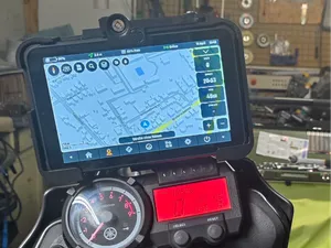 Halter für Oukitel RT3/Pro abschließbar