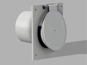 Vent cover with flap
