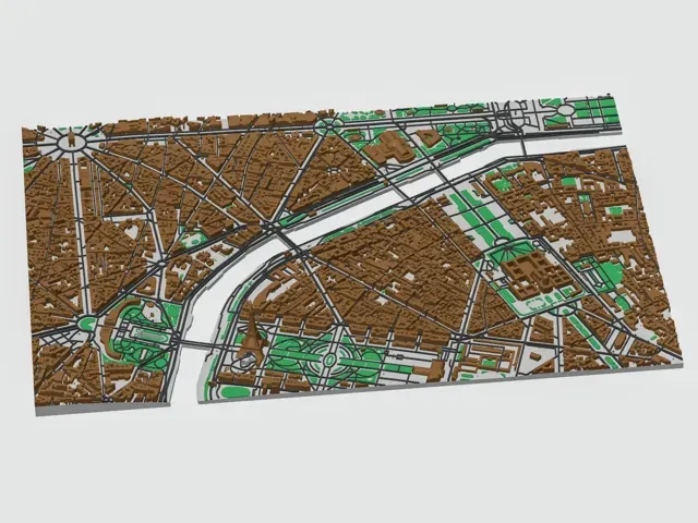 Paris France 3D Miniature v2 — Image 10 of 13