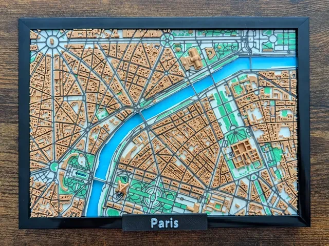 Paris France 3D Miniature v2 — Image 4 of 13