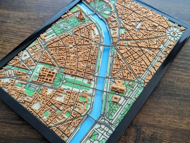 Paris France 3D Miniature v2 — Image 5 of 13