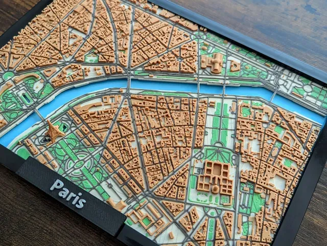 Paris France 3D Miniature v2 — Image 7 of 13